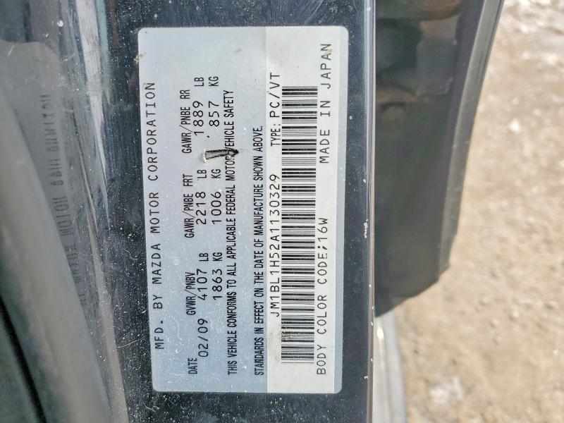 Продажа на аукционе авто 2010 Mazda 3, vin: JM1BL1H52A1130329, номер лота: 78756565