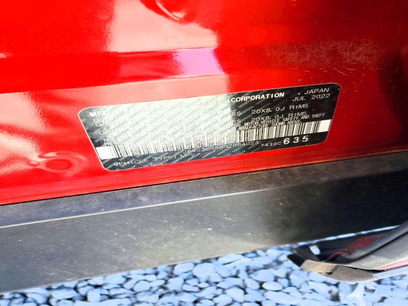 Aukcja sprzedaży 2022 Mitsubishi Outlander, vin: JA4J3UA86NZ084023, numer aukcji: 47342296