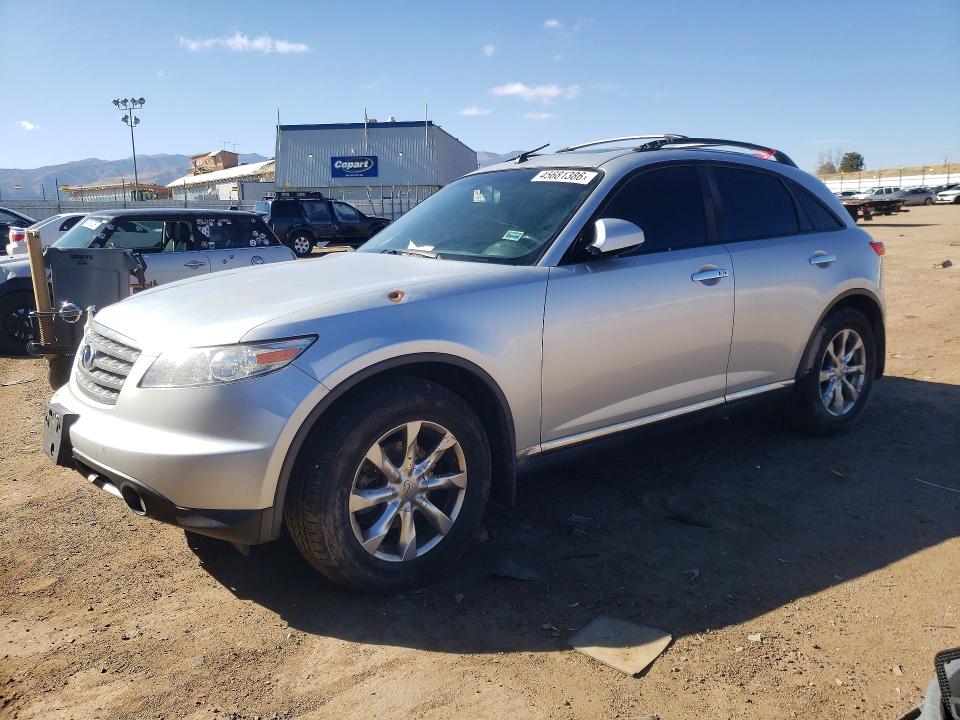 Aukcja sprzedaży 2008 Infiniti Fx35, vin: JNRAS08WX8X204735, numer aukcji: 45681386
