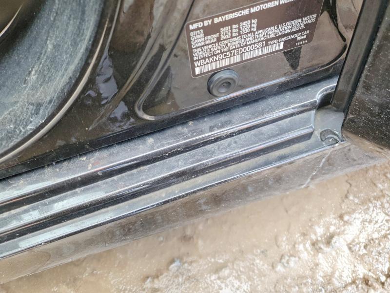 46518586 :رقم المزاد ، WBAKN9C57ED000581 vin ، 2014 Bmw 550 مزاد بيع