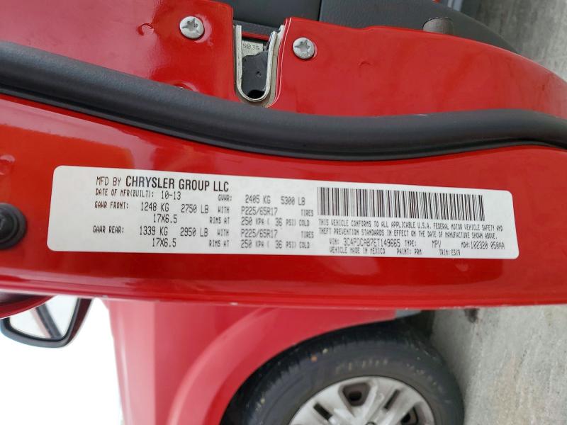 45691886 :رقم المزاد ، 3C4PDCAB7ET149665 vin ، 2014 Dodge Journey مزاد بيع