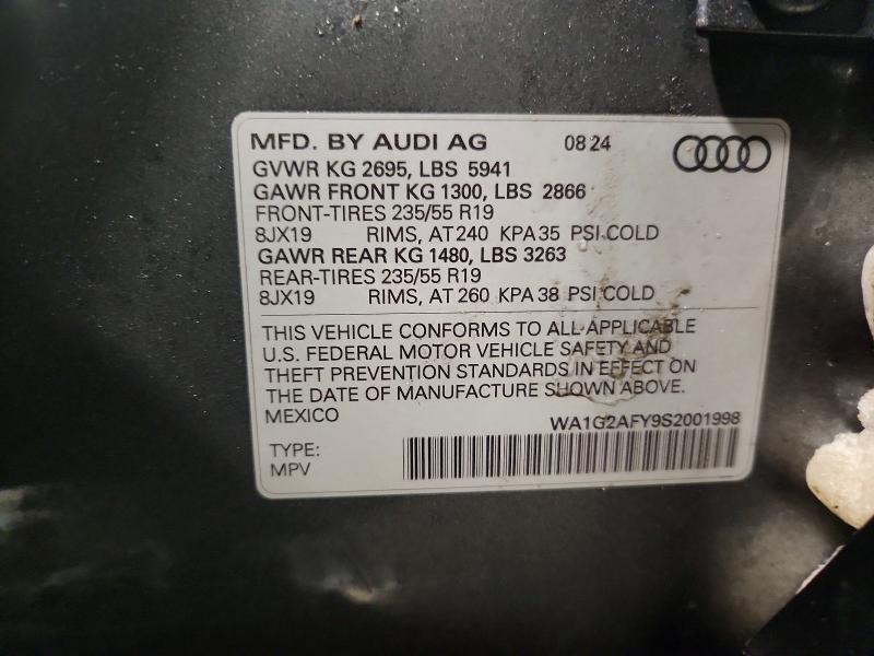 Продажа на аукционе авто 2025 Audi Q5, vin: WA1G2AFY9S2001998, номер лота: 45468206