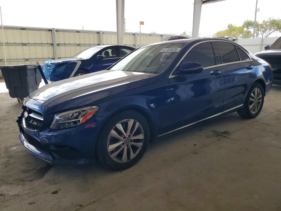 2019 Mercedes-benz C მანქანა იყიდება აუქციონზე, vin: 55SWF8DB1KU294417, აუქციონის ნომერი: 41789926