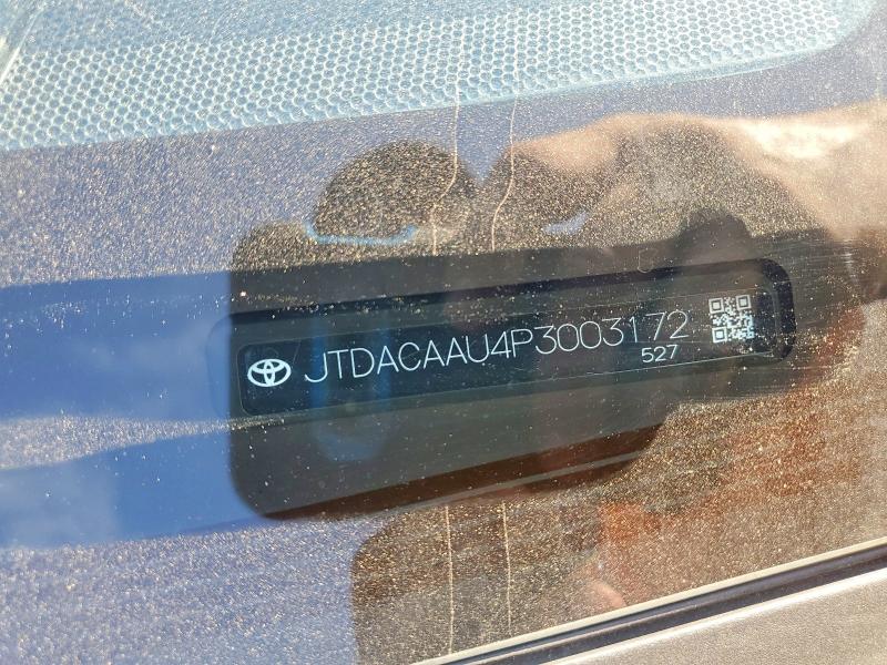 Aukcja sprzedaży 2023 Toyota Prius, vin: JTDACAAU4P3003172, numer aukcji: 48140746