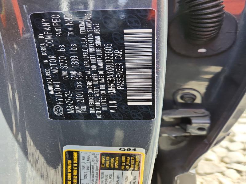 Продаж на аукціоні авто 2024 Hyundai Venue, vin: KMHRC8A3XRU322605, номер лоту: 48121366