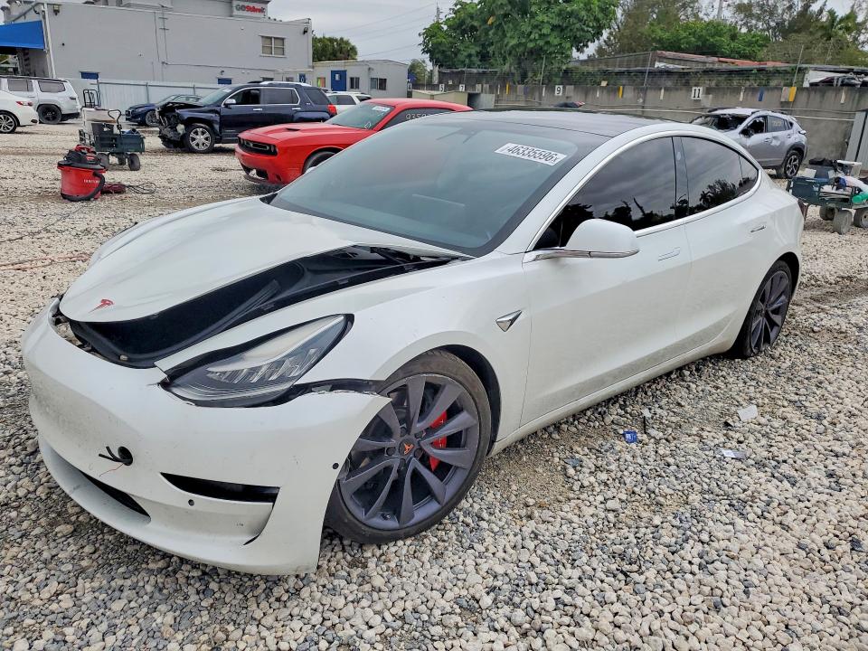 Продаж на аукціоні авто 2020 Tesla Model 3, vin: 5YJ3E1EB1LF665266, номер лоту: 46335596
