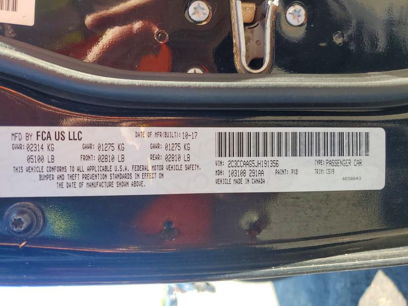 Aukcja sprzedaży 2018 Chrysler 300, vin: 2C3CCAAG5JH191356, numer aukcji: 46304886