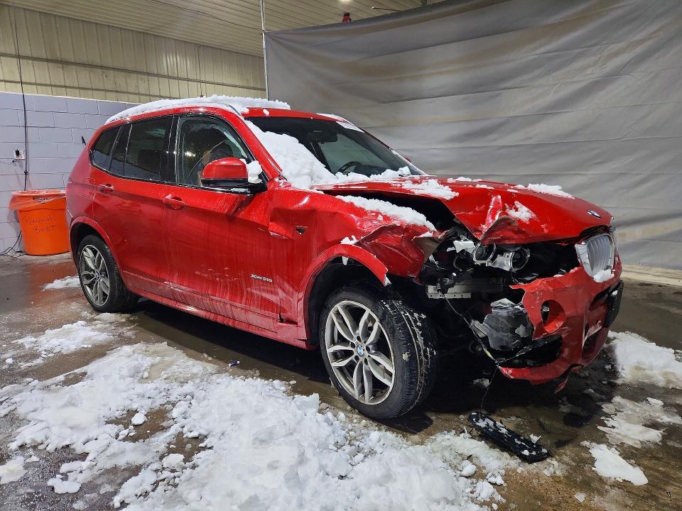 2015 Bmw X3 მანქანა იყიდება აუქციონზე, vin: 5UXWX9C5XF0D51686, აუქციონის ნომერი: 79822965