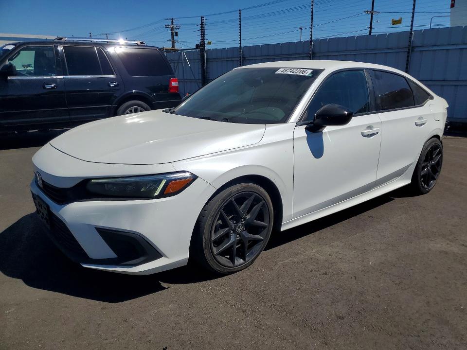 46742206 :رقم المزاد ، 2HGFE2F53PH543697 vin ، 2023 Honda Civic مزاد بيع
