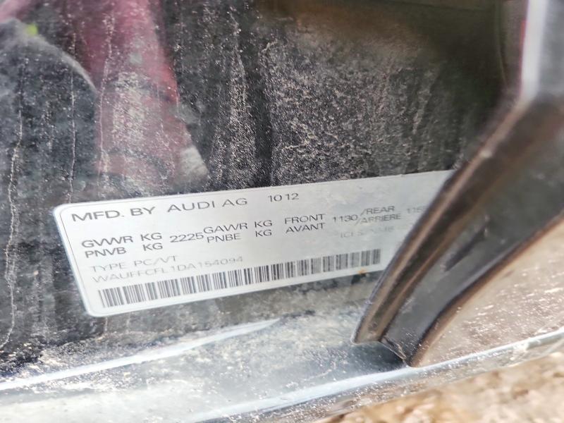 Продажа на аукционе авто 2013 Audi A4, vin: WAUFFCFL1DA154094, номер лота: 46117546