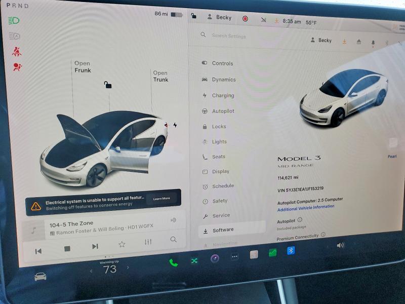 Продажа на аукционе авто 2018 Tesla Model 3, vin: 5YJ3E1EA1JF153219, номер лота: 78513915