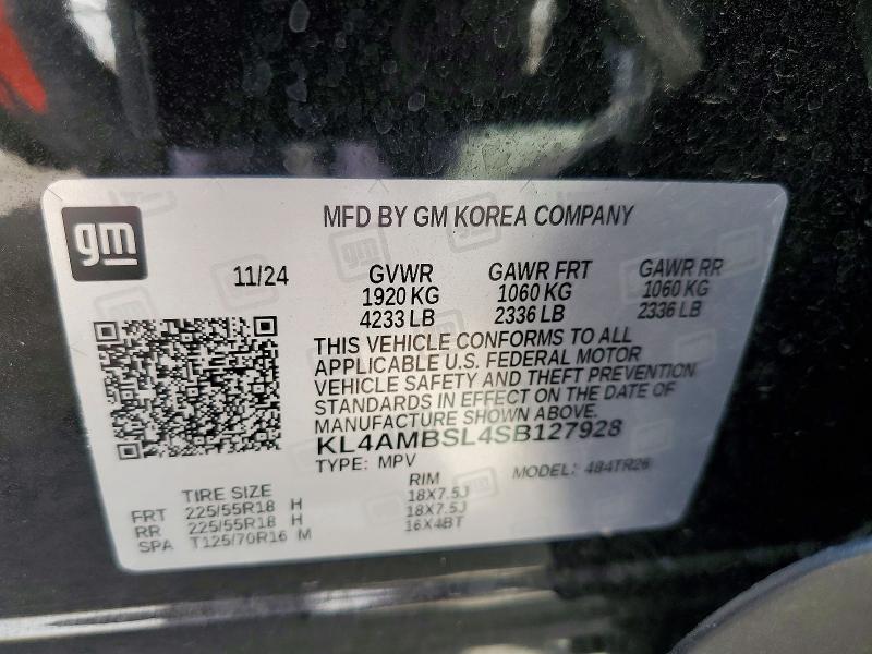 Aukcja sprzedaży 2025 Buick Encore Gx, vin: KL4AMBSL4SB127928, numer aukcji: 47951806