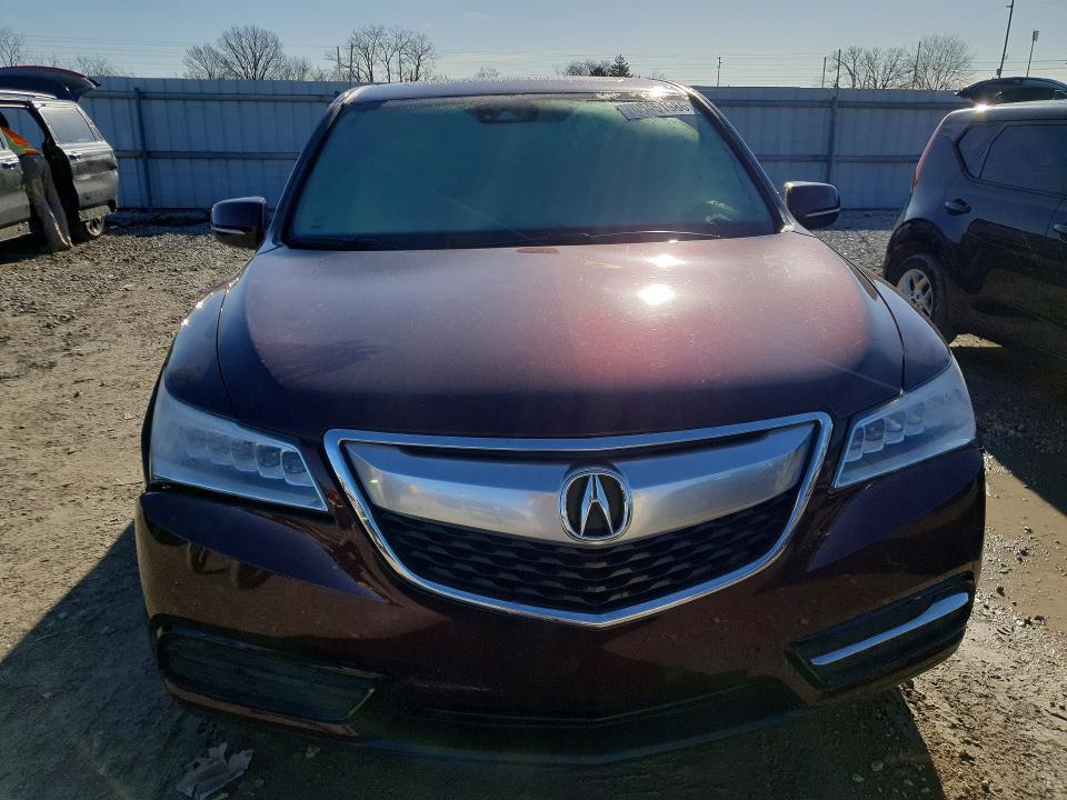 46451986 :رقم المزاد ، 5FRYD4H40GB007692 vin ، 2016 Acura Mdx مزاد بيع