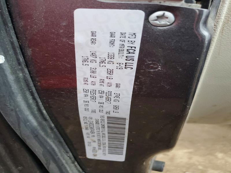 48302196 :رقم المزاد ، 2C4RDGCG0KR744364 vin ، 2019 Dodge Grand Caravan مزاد بيع