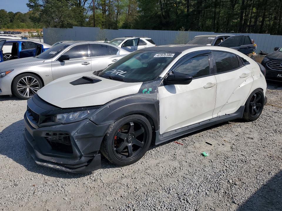 47975186 :رقم المزاد ، SHHFK7H48JU238412 vin ، 2018 Honda Civic مزاد بيع