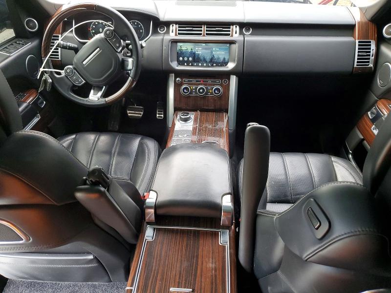 2017 Land Rover Range Rover მანქანა იყიდება აუქციონზე, vin: SALGV5FE0HA352963, აუქციონის ნომერი: 79635395