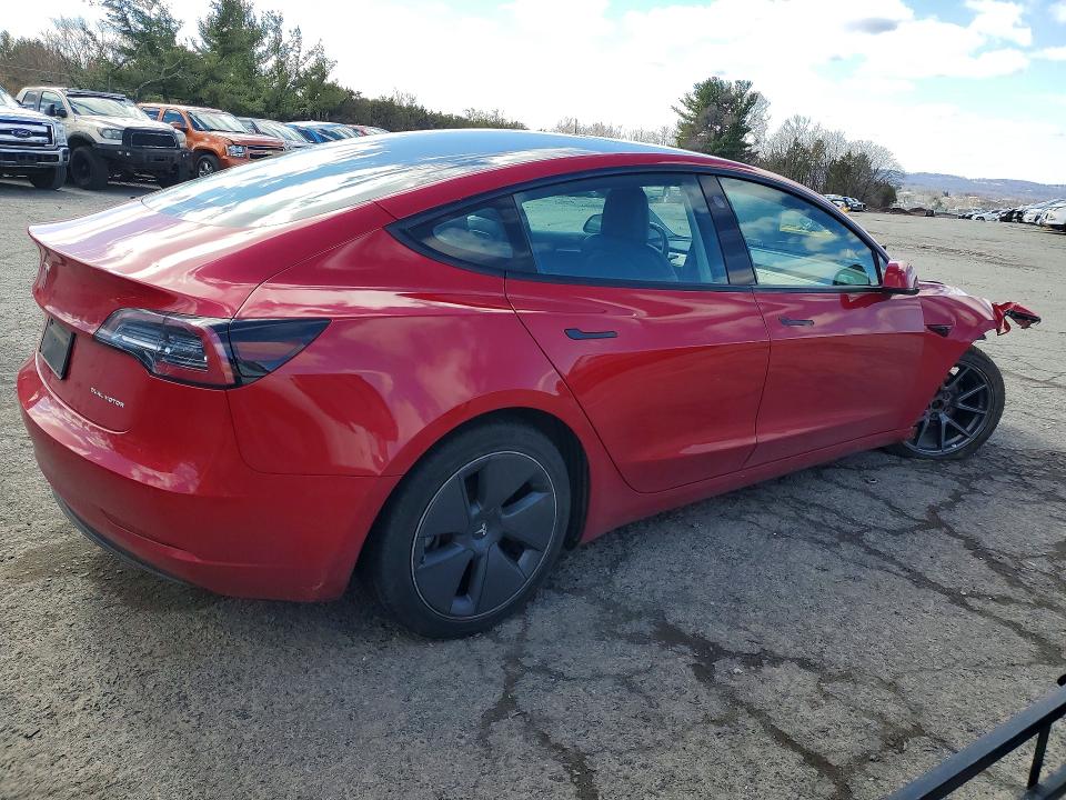 Продажа на аукционе авто 2022 Tesla Model 3, vin: 5YJ3E1EB3NF188536, номер лота: 46235426
