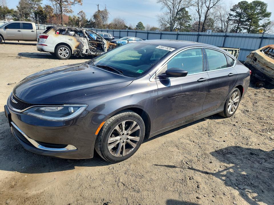 45827826 :رقم المزاد ، 1C3CCCAB9FN743777 vin ، 2015 Chrysler 200 مزاد بيع