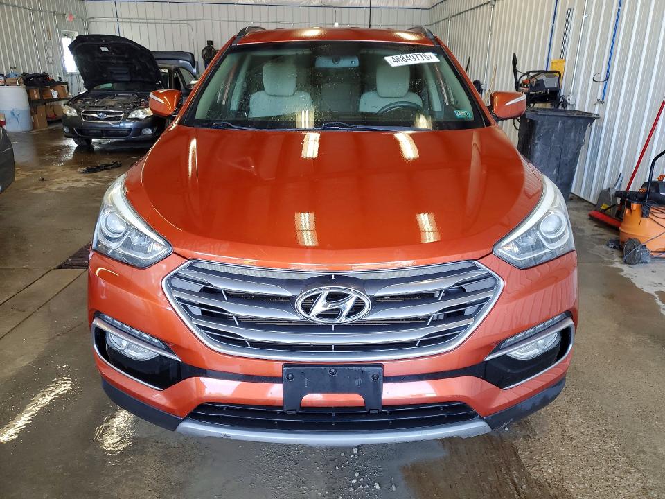 46849776 :رقم المزاد ، 5XYZUDLB1JG522096 vin ، 2018 Hyundai Santa Fe Sport مزاد بيع