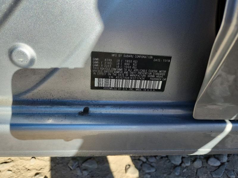 Продажа на аукционе авто 2019 Subaru Impreza, vin: 4S3GTAA61K3717426, номер лота: 46402426