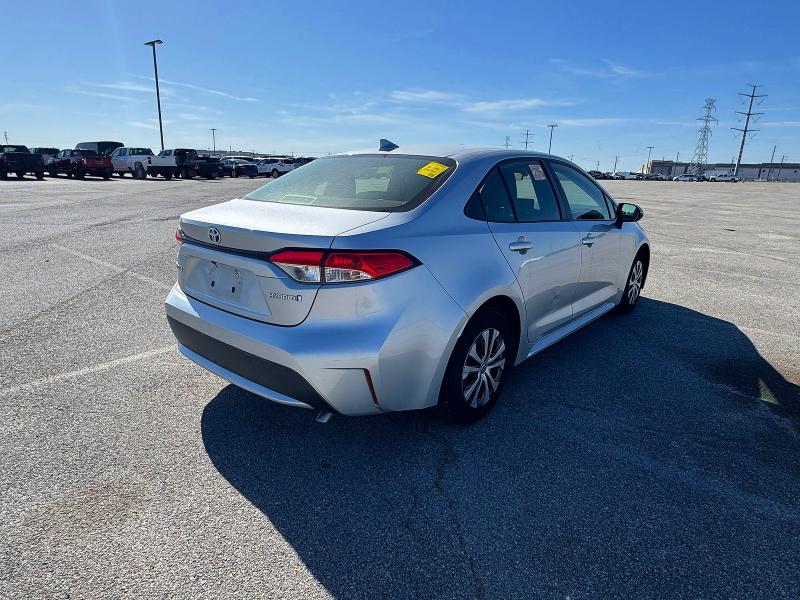 47030916 :رقم المزاد ، JTDEAMDE3N3008597 vin ، 2022 Toyota Corolla Hybrid مزاد بيع