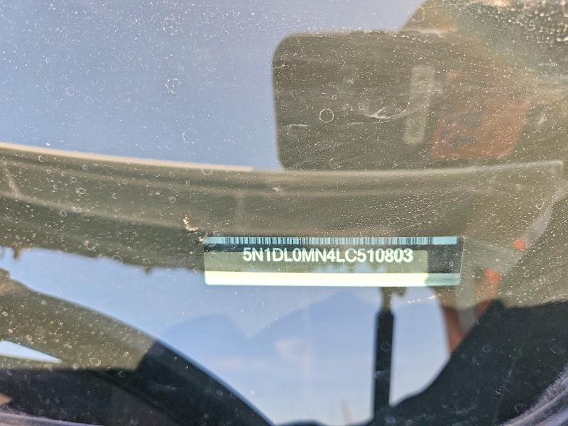 47348016 :رقم المزاد ، 5N1DL0MN4LC510803 vin ، 2020 Infiniti Qx60 مزاد بيع