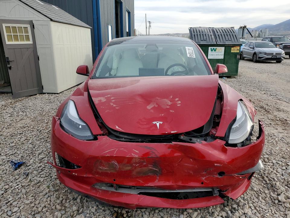 47778346 :رقم المزاد ، 5YJ3E1EB9MF874322 vin ، 2021 Tesla Model 3 مزاد بيع