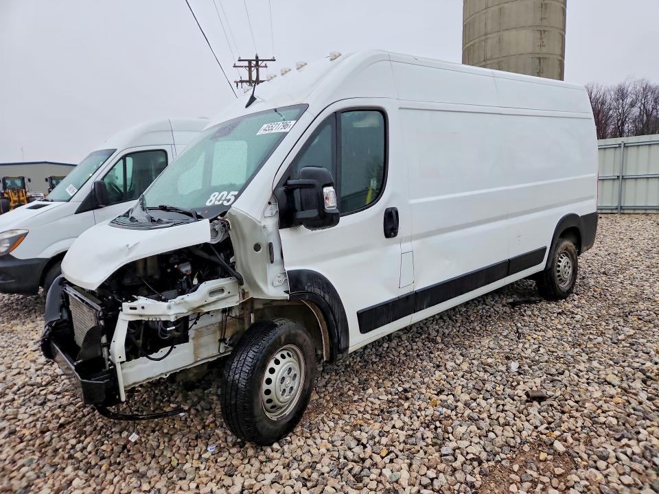 2024 Ram Promaster 2500 მანქანა იყიდება აუქციონზე, vin: 3C6LRVDG0RE153710, აუქციონის ნომერი: 45521796