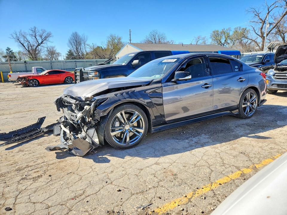 45687876 :رقم المزاد ، JN1EV7AP6HM732295 vin ، 2017 Infiniti Q50 مزاد بيع
