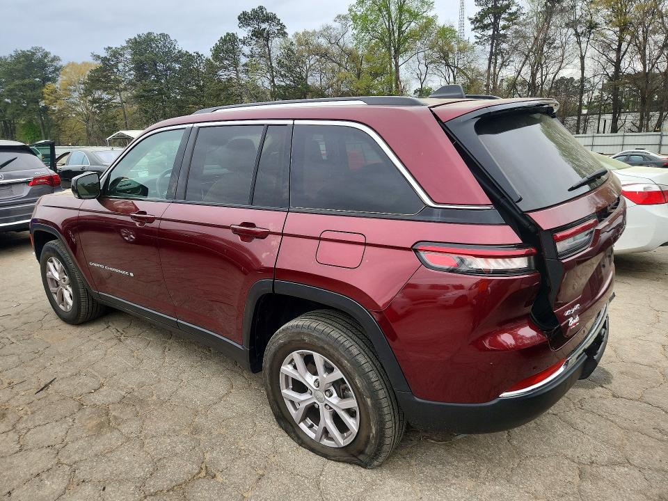 2022 Jeep Grand Cherokee მანქანა იყიდება აუქციონზე, vin: 1C4RJHBG9N8614048, აუქციონის ნომერი: 47425396