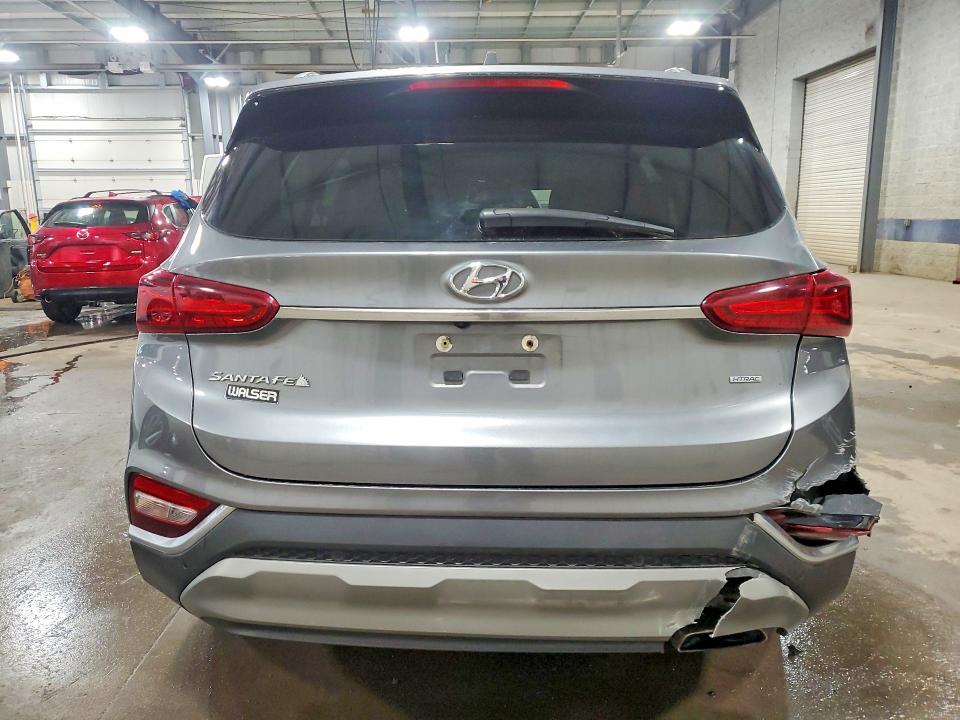 45581386 :رقم المزاد ، 5NMS5CAD5KH029039 vin ، 2019 Hyundai Santa Fe مزاد بيع