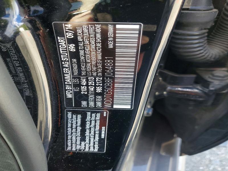 Продажа на аукционе авто 2015 Mercedes-benz Gla, vin: WDDTG5CB8FJ064881, номер лота: 46883366