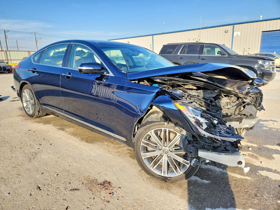 Продаж на аукціоні авто 2018 Genesis G80, vin: KMHGN4JE0JU251169, номер лоту: 79847915