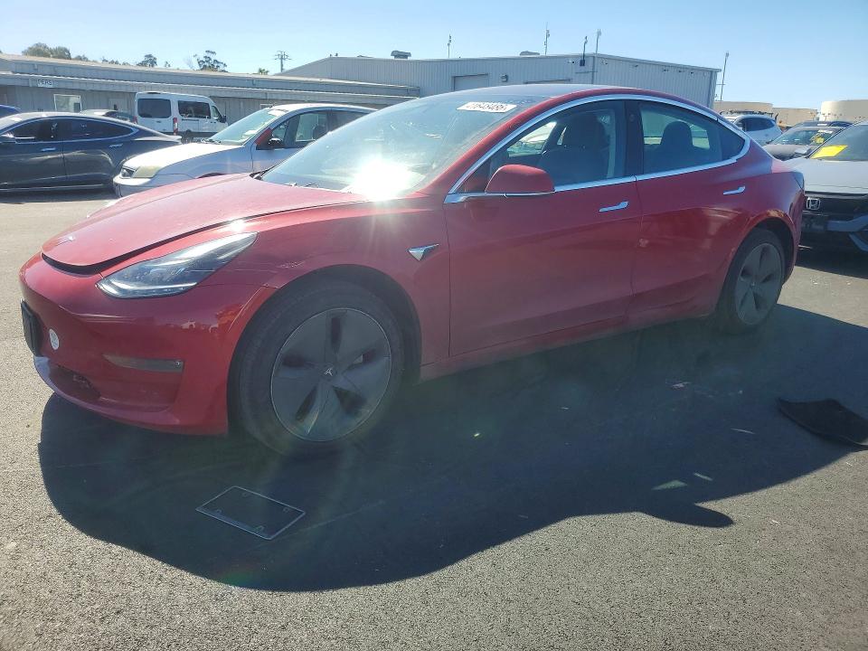 2019 Tesla Model 3 მანქანა იყიდება აუქციონზე, vin: 5YJ3E1EA9KF299076, აუქციონის ნომერი: 41648486