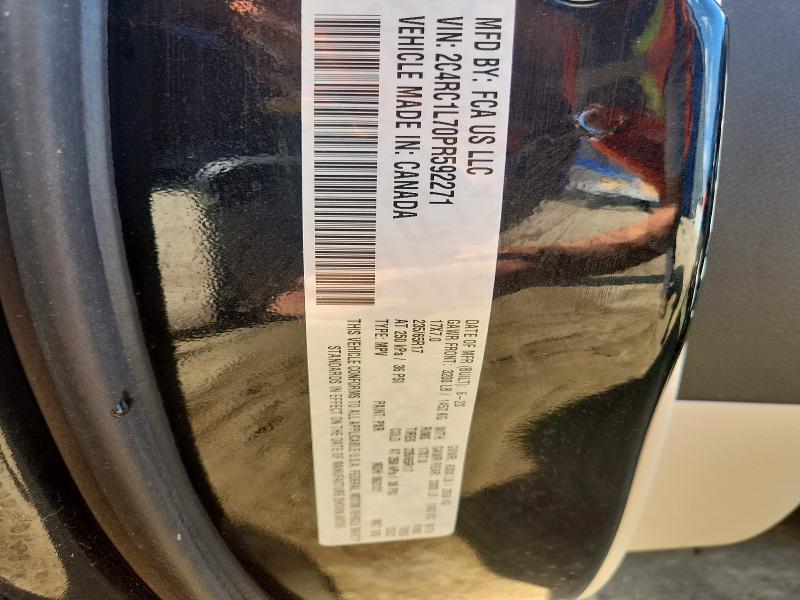 Продаж на аукціоні авто 2023 Chrysler Pacifica, vin: 2C4RC1L70PR592271, номер лоту: 47725456