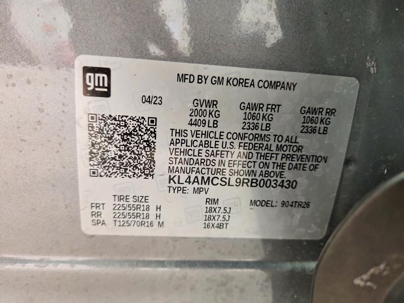 Продажа на аукционе авто 2024 Buick Encore Gx, vin: KL4AMCSL9RB003430, номер лота: 79840445
