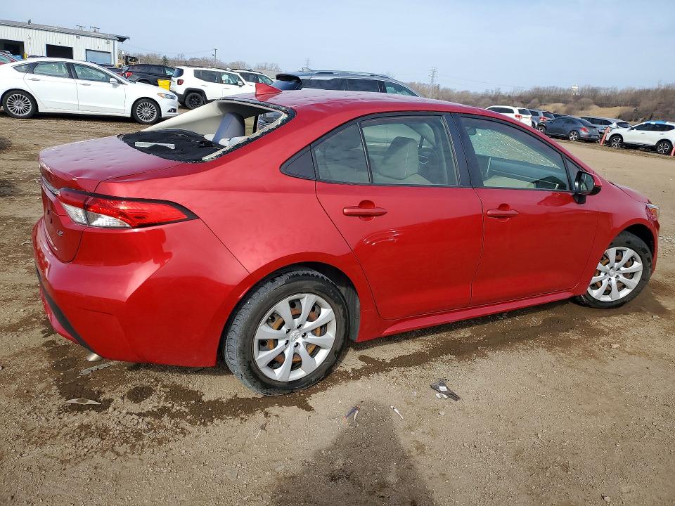 46862716 :رقم المزاد ، JTDEPRAE9LJ037899 vin ، 2020 Toyota Corolla مزاد بيع