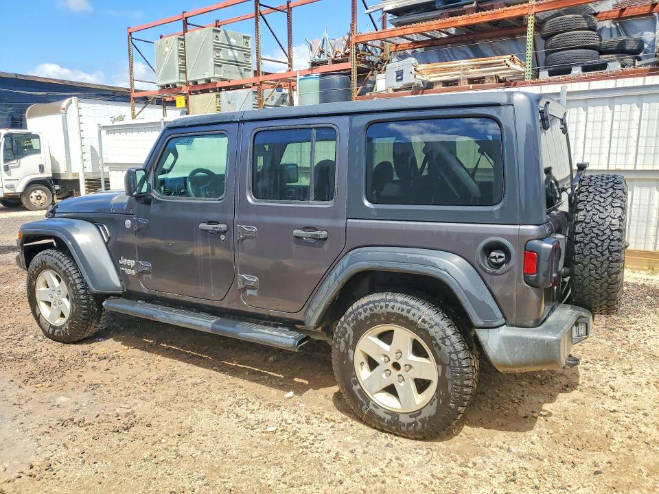 79809225 :رقم المزاد ، 1C4HJXDN6JW266491 vin ، 2018 Jeep Wrangler Unlimited مزاد بيع