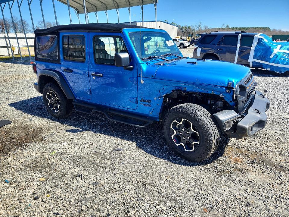 Продажа на аукционе авто 2021 Jeep Wrangler Unlimited, vin: 1C4HJXDN9MW738087, номер лота: 79971575