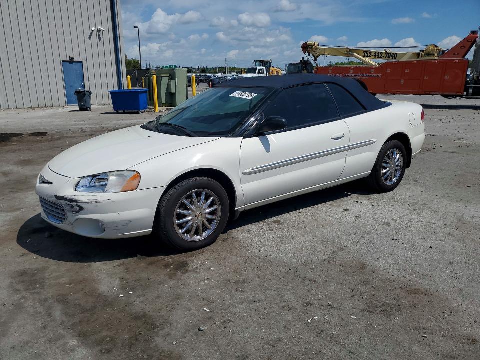 Продажа на аукционе авто 2002 Chrysler Sebring, vin: 1C3EL65R72N262387, номер лота: 45828296