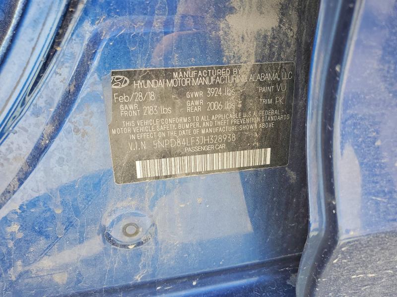 Продажа на аукционе авто 2018 Hyundai Elantra, vin: 5NPD84LF3JH328938, номер лота: 47452556