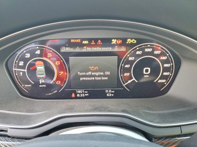 Aukcja sprzedaży 2024 Audi Rs5, vin: WUANWAF56RA900568, numer aukcji: 47277176