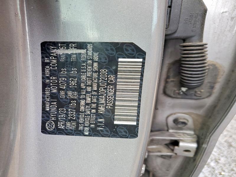 Продаж на аукціоні авто 2023 Hyundai Elantra Hybrid, vin: KMHLM4AJ0PU072038, номер лоту: 79248045
