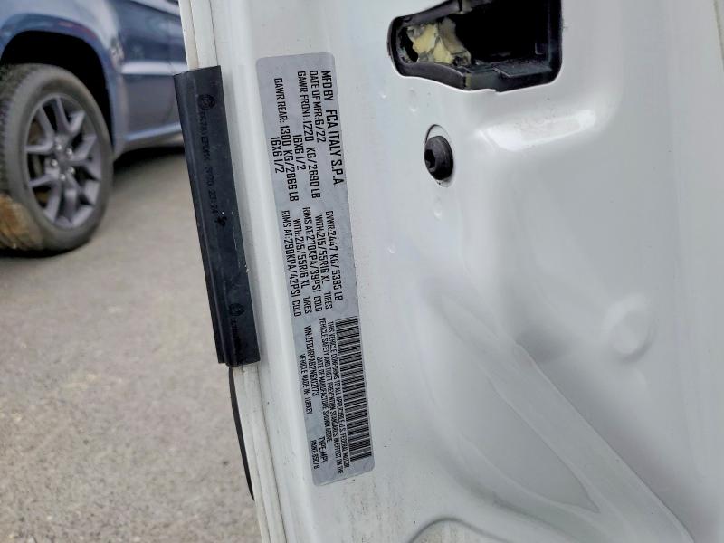 Продажа на аукционе авто 2022 Ram Promaster City, vin: ZFBHRFAB2N6X12173, номер лота: 46829176