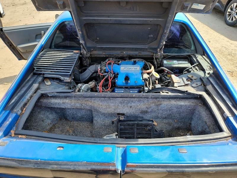 1987 Pontiac Fiero მანქანა იყიდება აუქციონზე, vin: 1G2PG1193HP231186, აუქციონის ნომერი: 47724116