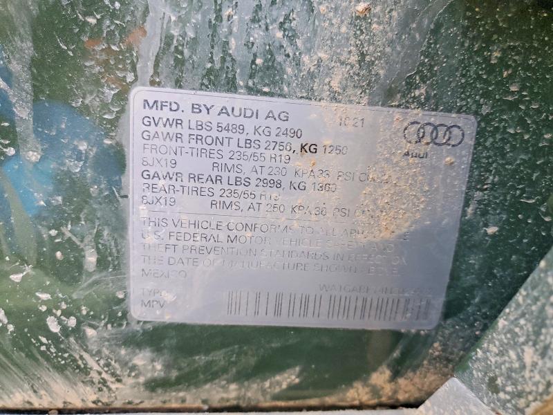 Продажа на аукционе авто 2022 Audi Q5, vin: WA1GABFY4N2029902, номер лота: 41725996