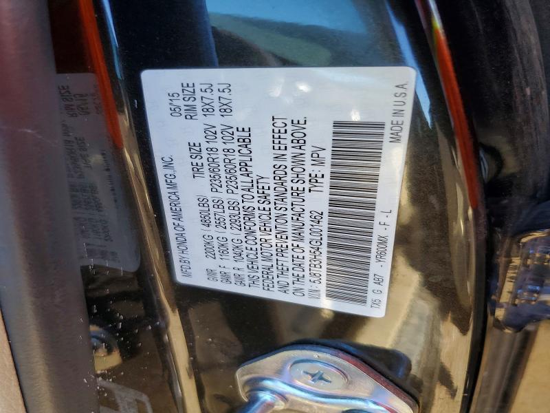 Aukcja sprzedaży 2016 Acura Rdx, vin: 5J8TB3H54GL001462, numer aukcji: 45877076