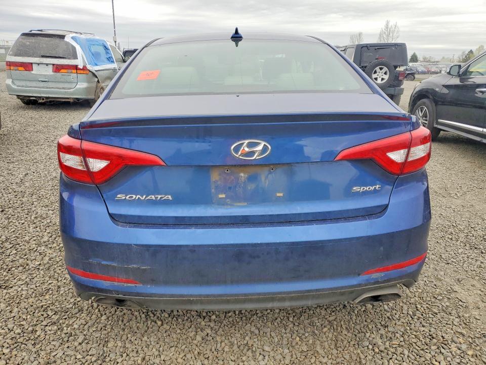 46197806 :رقم المزاد ، 5NPE34AF6HH577525 vin ، 2017 Hyundai Sonata مزاد بيع