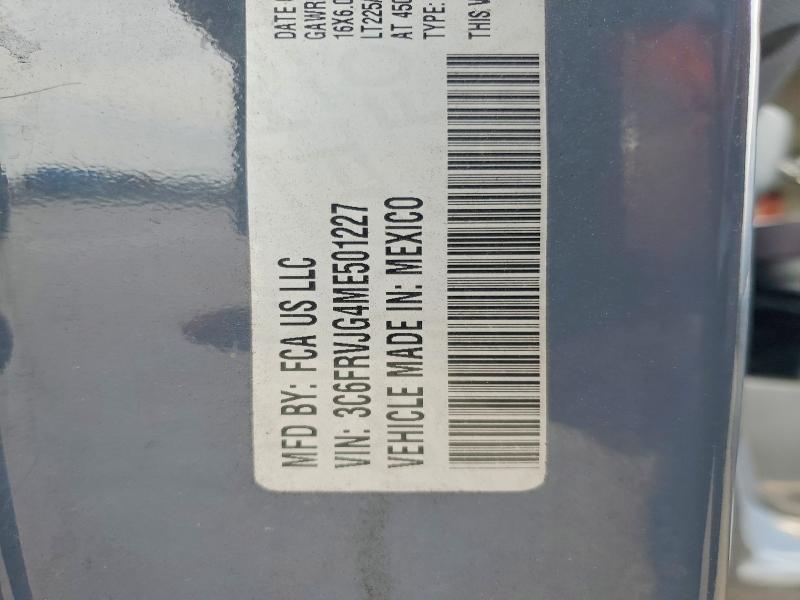 2021 Ram Promaster 3500 მანქანა იყიდება აუქციონზე, vin: 3C6FRVJG4ME501227, აუქციონის ნომერი: 47230016