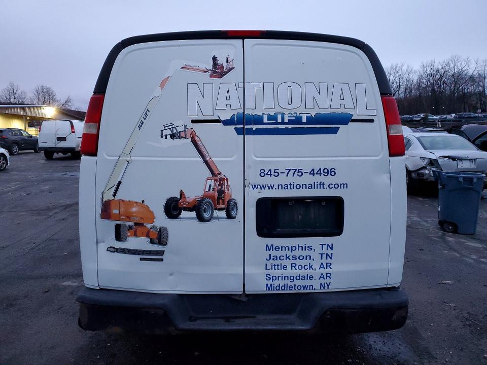 2014 Chev Express G2500 მანქანა იყიდება აუქციონზე, vin: 1GCWGGCA5E1134457, აუქციონის ნომერი: 48105396